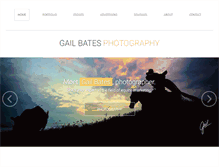 Tablet Screenshot of gailbates.com